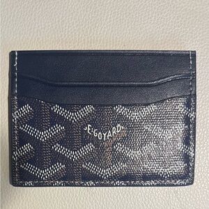 GoYard Saint Sulpice Navy Card Holder